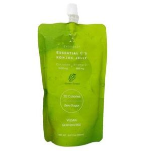 2 PACK! EVERYDAZE Essential C’s Konjac Jelly Collagen + Vitamin C Green Grape